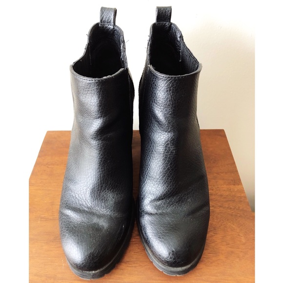 Sam & Libby black Deanna block heel ankle booties - Picture 6 of 6